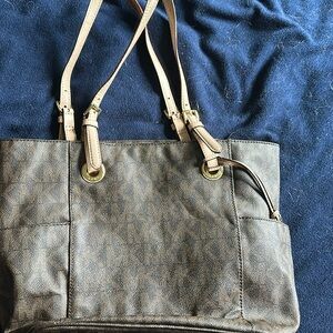 Michael Kor large brown purse